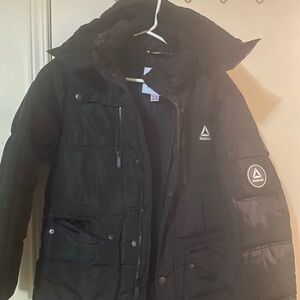 Reebok Black Puffer Jacket